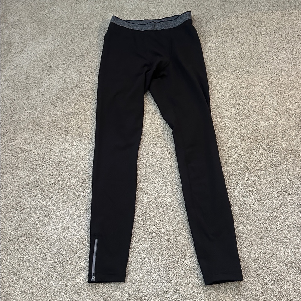 NWOT Vuori Limitless Compression Tights Men’s Medium Black Zippers
